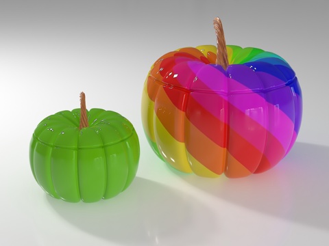  现代摆件3d模型 