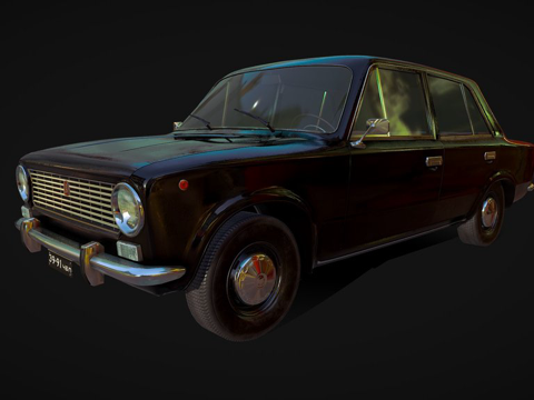  苏联VAZ-21013d模型 