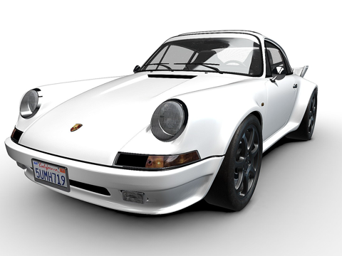  保时捷911 =涡轮改装版=（1967）3d模型 