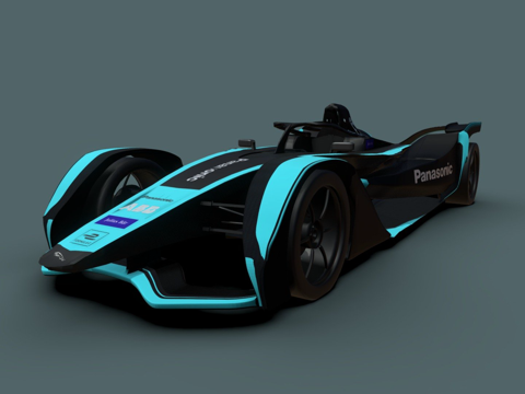  电动方程式 [捷豹 I 型-4]3d模型 