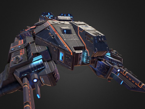  GF-34I =阿特拉斯=3d模型 