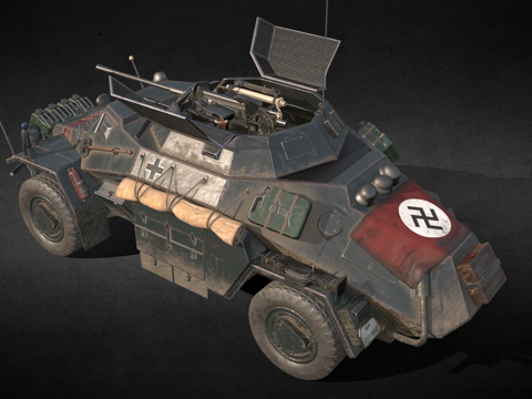  Sd.Kfz.2223d模型 