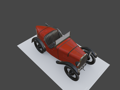  奥斯汀7阿尔斯特3d模型 