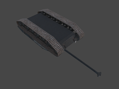  ВAT.-СHÂTILLON 25 T 火枪手3d模型 