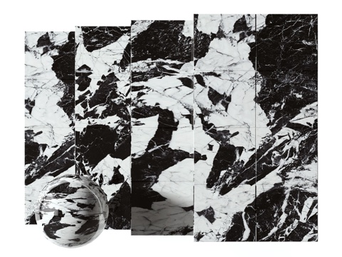  现代大理石 瓷砖 石材3d模型 