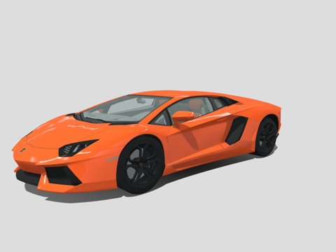  兰博基尼埃文塔多LP7003d模型 