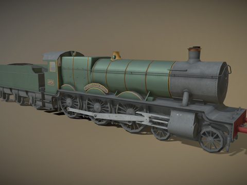  邓布尔顿大厅3d模型 