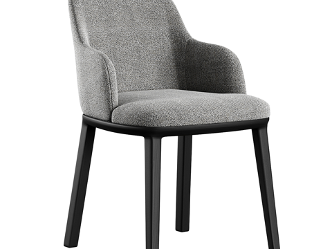  现代简约椅子 单人椅子  休闲椅子 凳子 餐厅椅子3d模型 