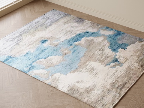 现代地毯su模型