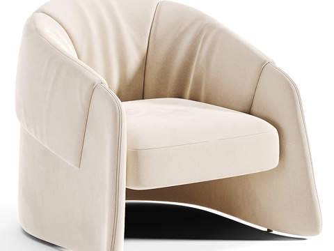  现代休闲椅3d模型 