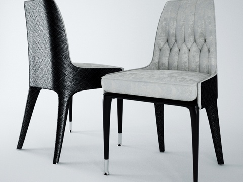  简欧单人沙发 沙发 单人沙发3d模型 