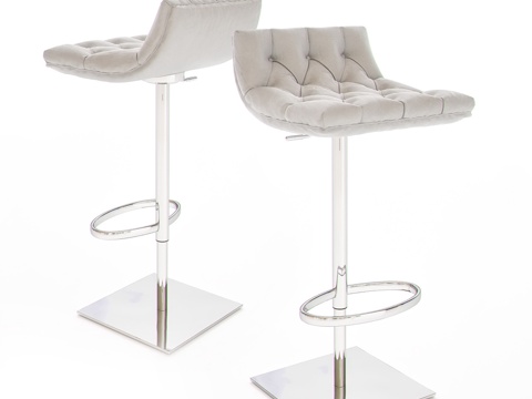  简欧吧椅 吧椅3d模型 