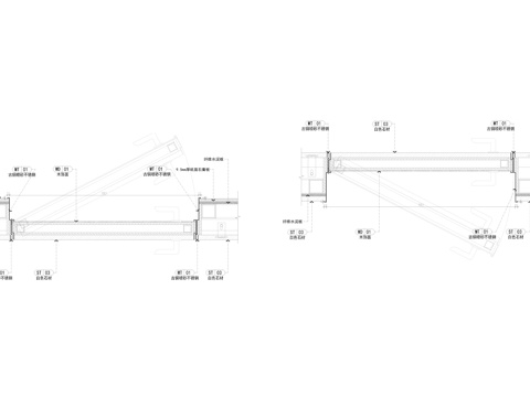 门节点cad施工图