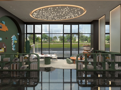  儿童乐园 商业空间儿童乐园3d模型 