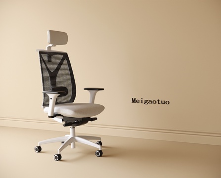  现代办公椅3d模型 