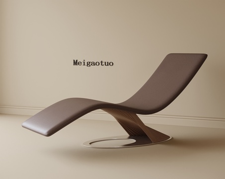  现代躺椅3d模型 