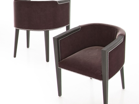  现代休闲椅 休闲椅3d模型 