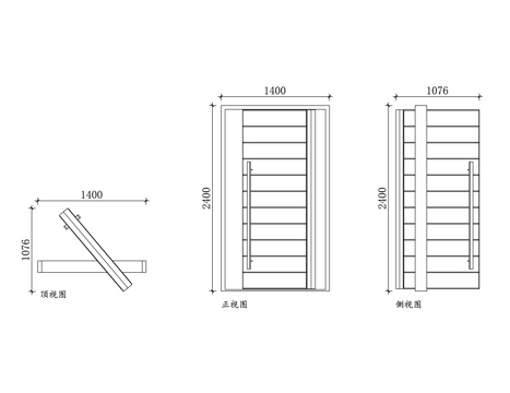 木制枢轴门 木质转轴门 实木中轴门 原木旋转门 木质回旋门cad施工图