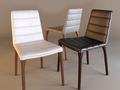  现代单椅 单椅3d模型 