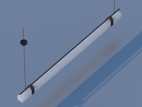  吊灯 简约吊灯3d模型 