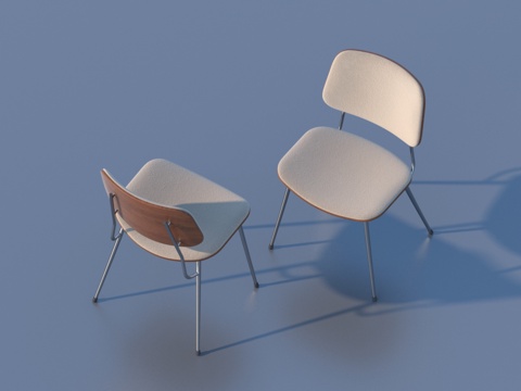  椅 椅子 会议椅 培训椅 餐椅3d模型 