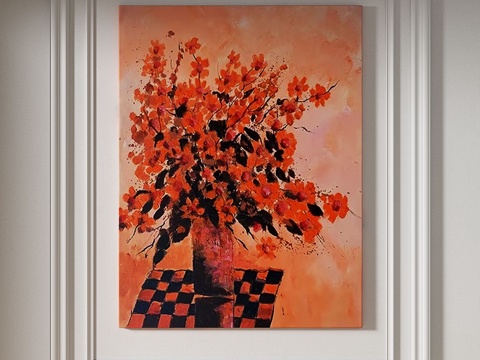  现代，简约，奶油风，艺术，儿童，挂画3d模型 