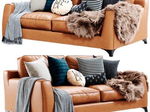  博德玛弗洛伊德沙发3d模型 