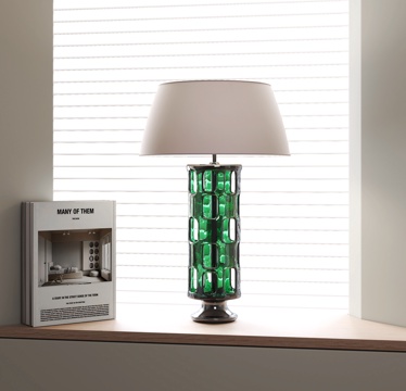 现代台灯su模型