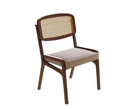  现代单椅3d模型 