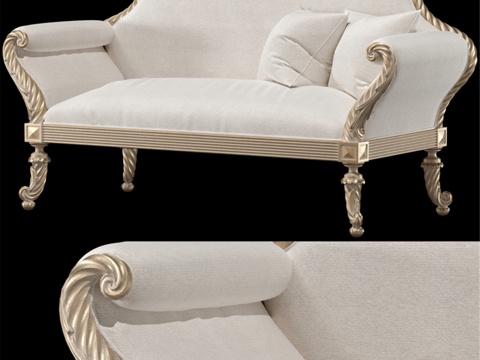  罗伯托·乔凡尼尼沙发艺术6763d模型 