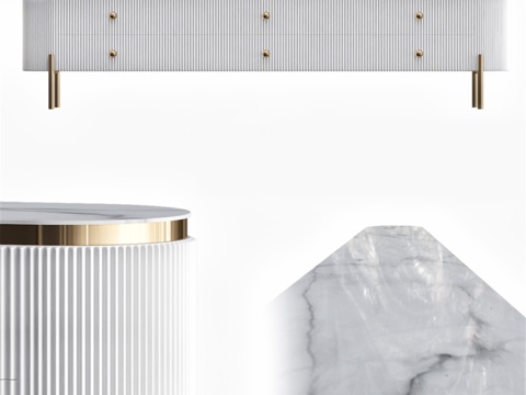  Deprimo_TV00124白色款3d模型 