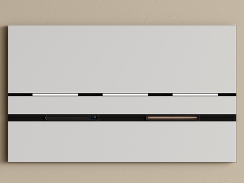 现代蜂窝大板吊顶 集成吊顶 无主灯吊顶 卫生间吊顶su模型