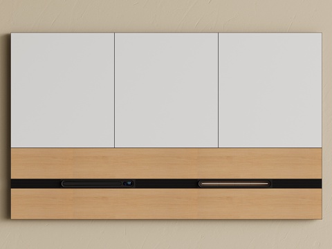 现代蜂窝大板吊顶 集成吊顶 无主灯吊顶 卫生间吊顶su模型