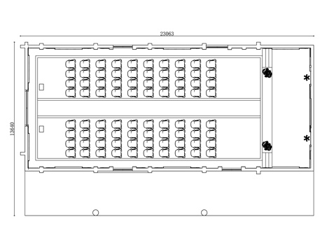 婚宴大厅 婚礼宴会厅 婚庆大厅 结婚礼堂 庆典大厅cad施工图