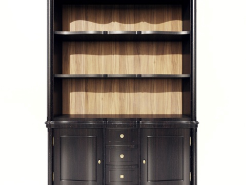  MARIONI ASPEN 系列书柜3d模型 