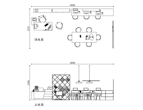 办公区域 作业空间 工作区域 办公空间 操作空间cad施工图