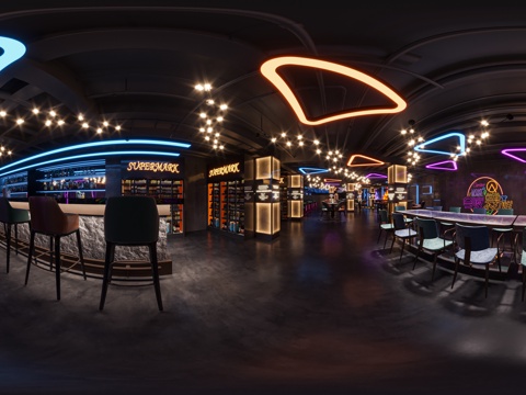 高端音乐酒吧 最新全套 效果图 施工图设计cad施工图