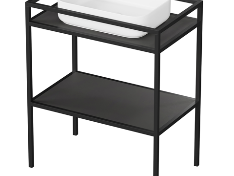  现代简约洗手台盆 台盆 简约洗手台盆 卫生间台盆3d模型 