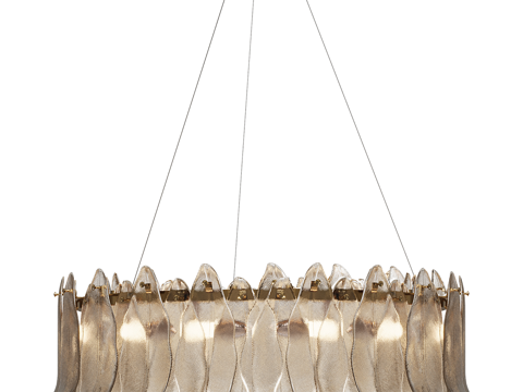 现代简约吊灯 吊灯 简约吊灯 餐厅吊灯 玻璃吊灯 轻奢吊灯3d模型