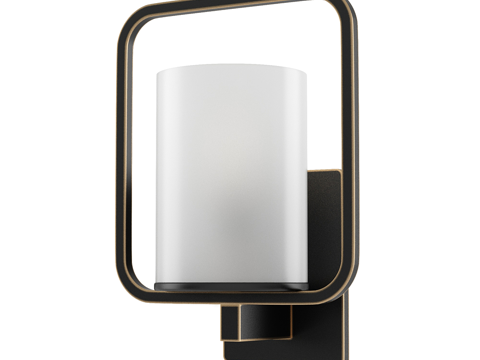  现代简约轻奢壁灯 壁灯 简约壁灯 球形壁灯 灯3d模型 