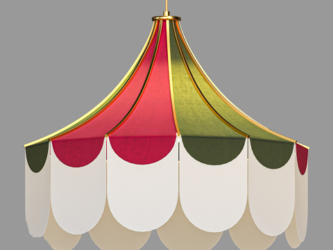  现代简约吊灯 吊灯 简约吊灯 餐厅吊灯 玻璃吊灯 轻奢吊灯3d模型 