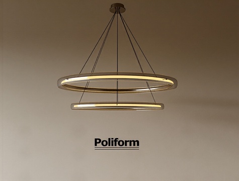  现代吊灯3d模型 