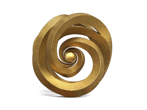 景观雕塑 城市雕塑 不锈钢雕塑 圆环雕塑 异形雕塑 雕塑小品su模型