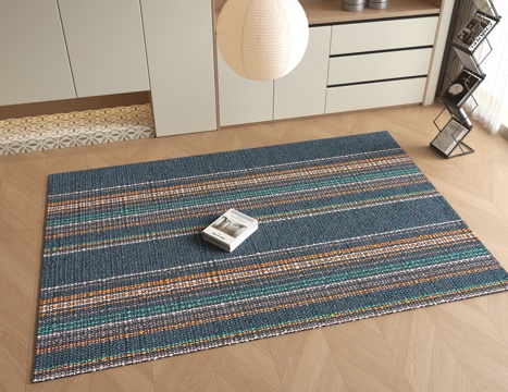  现代地毯su模型 