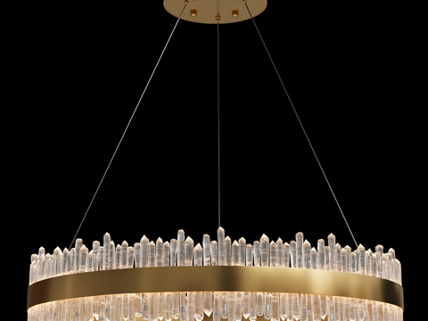  现代简约吊灯 吊灯 简约吊灯 餐厅吊灯 玻璃吊灯 轻奢吊灯3d模型 