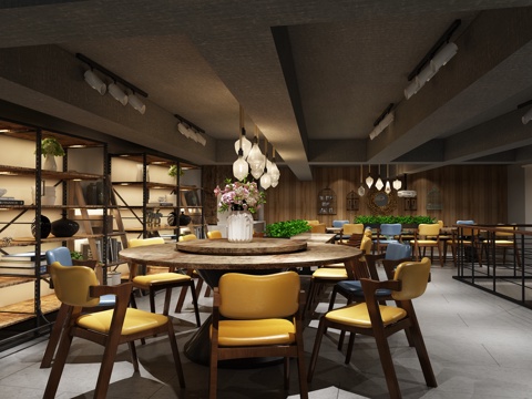  现代咖啡厅 水吧 休闲吧 面包房 甜品店3d模型3d模型 