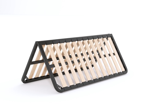  现代风格床架子 灯光齐全3d模型 