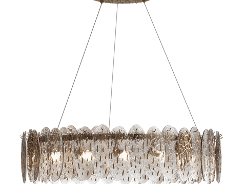  现代简约吊灯 吊灯 简约吊灯 餐厅吊灯 玻璃吊灯 轻奢吊灯3d模型 