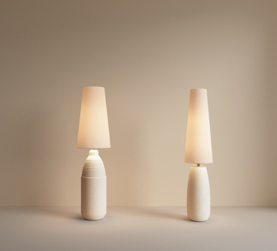 侘寂风落地灯 客厅落地灯 艺术落地灯 复古落地灯 书房落地灯su模型