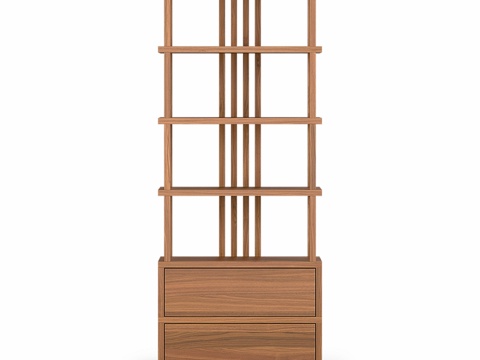  OM Siori Hon置物架13d模型 